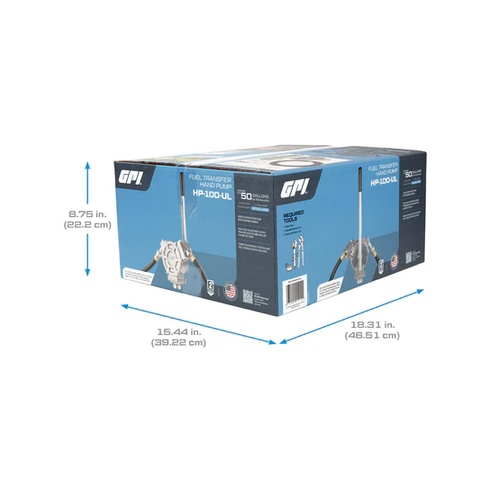 HP-100 Boxed Dimensions