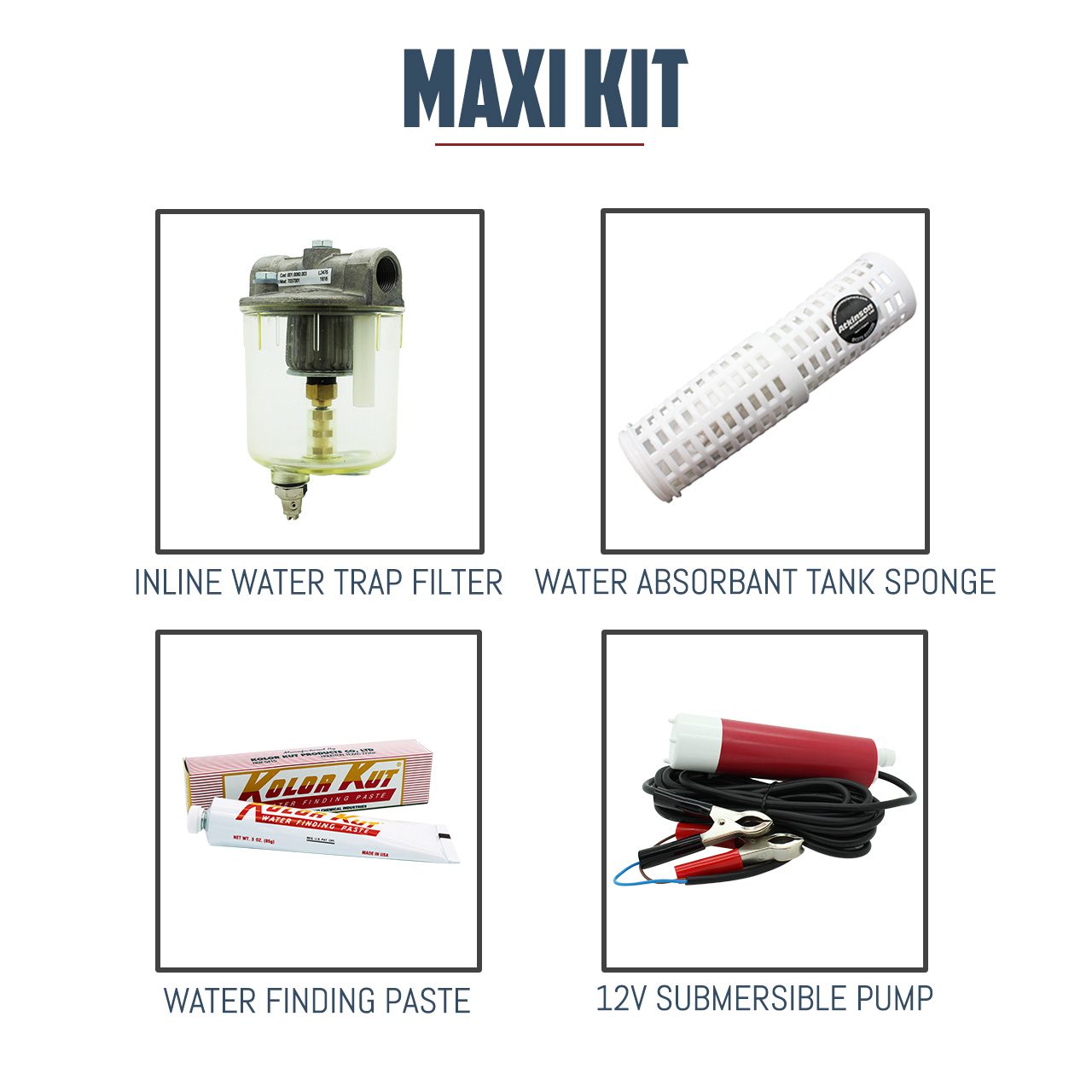 Heating Oil Tank Water Removal Kit Fuel Dump