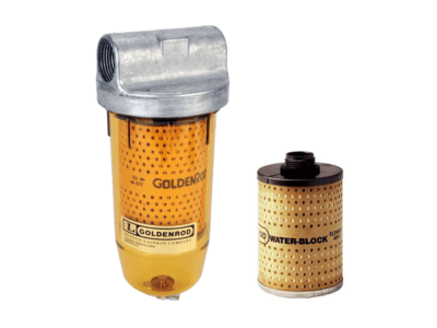 Goldenrod Water Block Fuel Filter