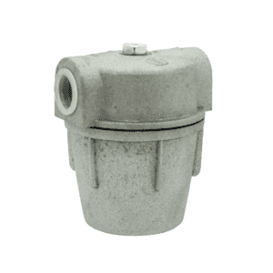 Inline heating oil filter